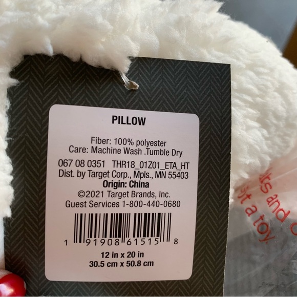 Threshold™ Almohadilla Solid Sherpa 12 x 20” Pillow - Picture 3 of 6